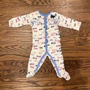 Petit Len Butterfly Footie